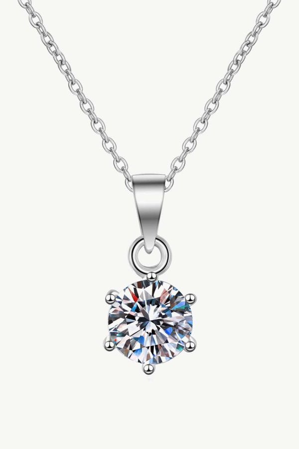 0.5 Carat Round Diamond Pendant Necklace - Get What You Need