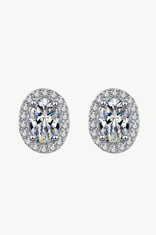 1 Carat Diamond Stud Earrings - Future Style